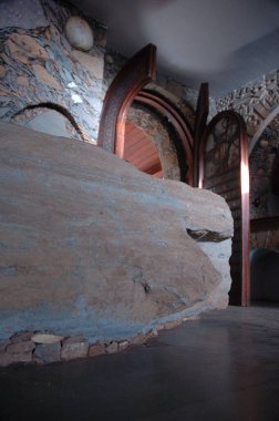 Modern binanın içi