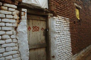 Terk Edilmiş Hindistan Köy Evi