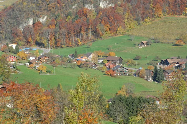 Avrupa Daki Köy Evleri — Stok fotoğraf