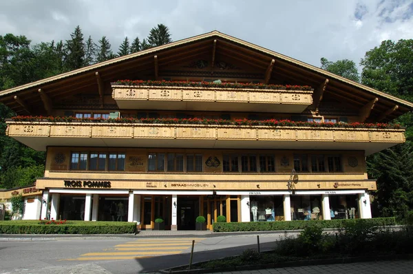 Exterior Edifício Comercial Europa — Fotografia de Stock