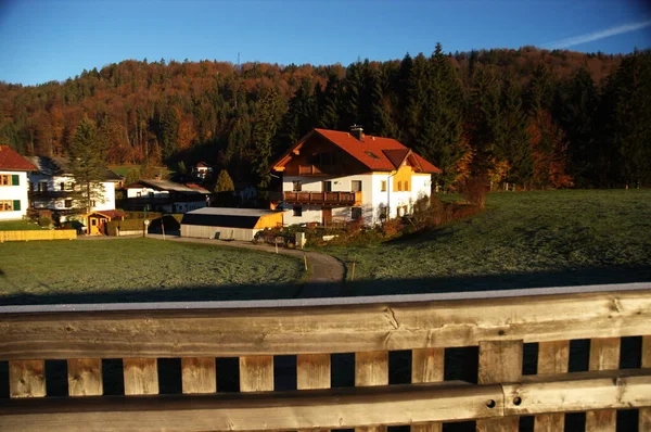 Gårdshus Europa — Stockfoto