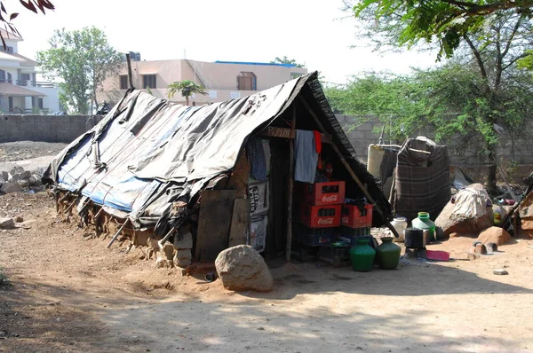 農村地帯に小屋 ムンナル ケーララ インディア — ストック写真