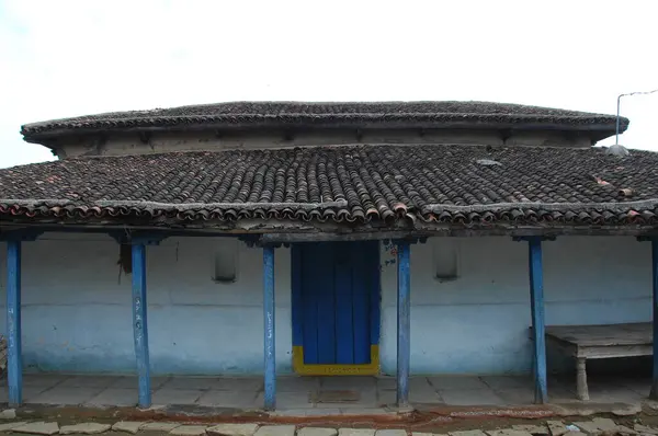 Verlaten Village House India — Stockfoto
