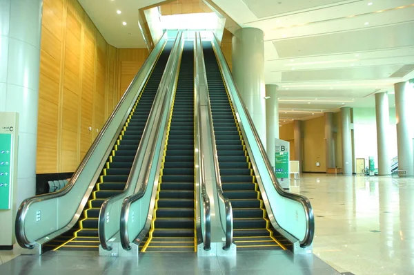 Rolltreppen Der Mall — Stockfoto