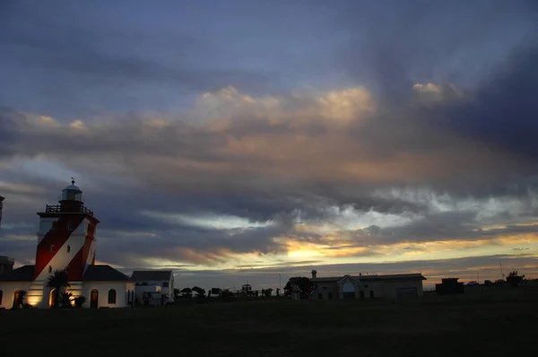 Lighthouse Stranden — Stockfoto