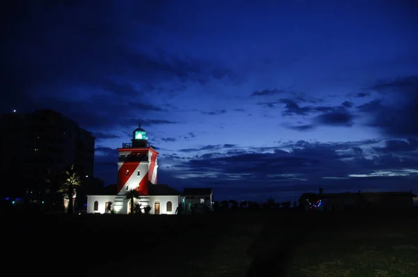 Lighthouse Praia — Fotografia de Stock