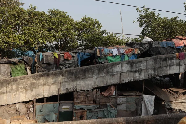 Das Äußere Des Vintage Building India — Stockfoto