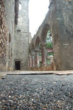 Eski taş duvar dokusu