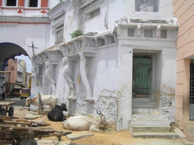 Eski taş duvar dokusu