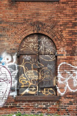 Eski taş duvar dokusu