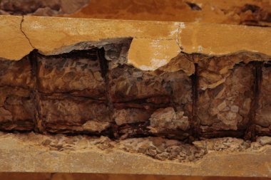 Eski taş duvar dokusu