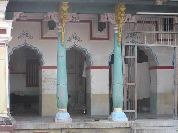 Exterior Edifício Vintage Índia — Fotografia de Stock