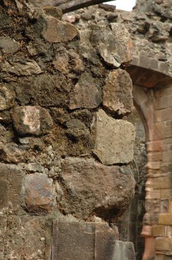 Eski taş duvar dokusu