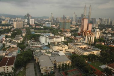 Mali Merkez Kuala Lumpur 'daki Petronas İkiz Kuleleri, Malezya