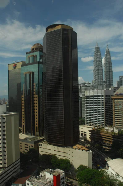 Petronas Twin Towers Financial Center Kuala Lumpur Malajsie — Stock fotografie