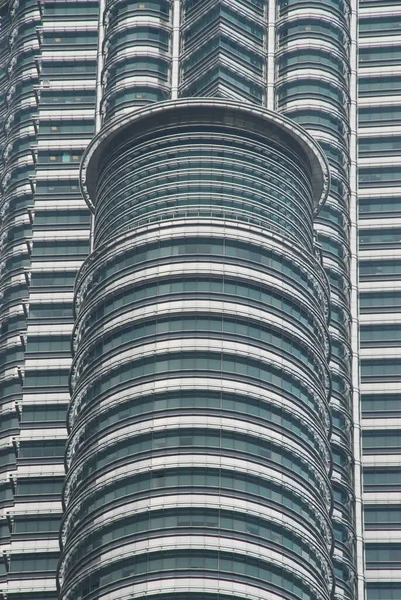 Petronas Twin Towers Financial Center Kuala Lumpur Malajsie — Stock fotografie