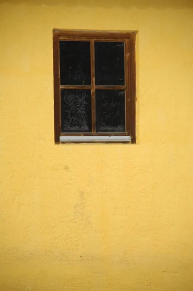 Raam Van Een Vintage Huis — Stockfoto