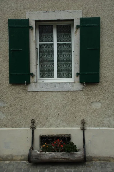 Raam Van Een Vintage Huis — Stockfoto