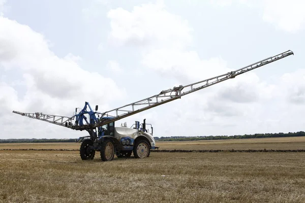 Agriculture Vehicle Fields — Zdjęcie stockowe