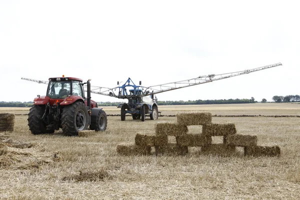 Agriculture Vehicle Fields — Zdjęcie stockowe