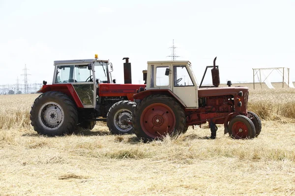 Agriculture Vehicle Fields — Zdjęcie stockowe