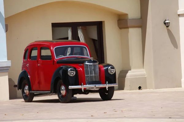 Closeup Vintage Car — Stock Photo, Image