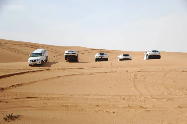 Veículo Velocidade Deserto — Fotografia de Stock