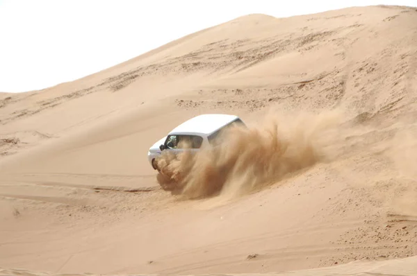 Veículo Velocidade Deserto — Fotografia de Stock