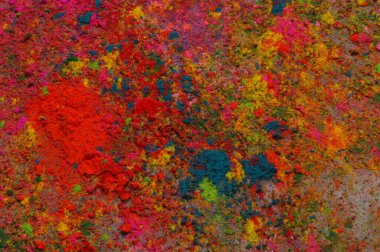 Renk pudrası dokusu yakın plan