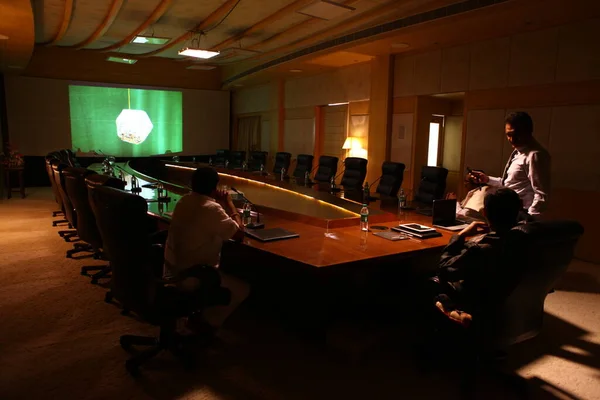 Interno Della Sala Conferenze — Foto Stock