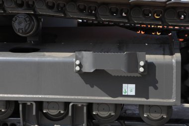 İnşaat alanında çalışan Ekskavatör