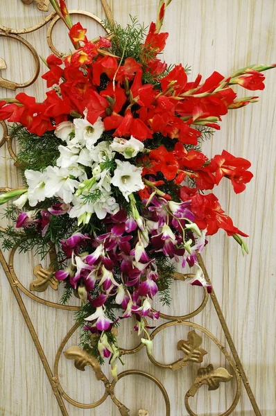 Bloemen Decoratie Functie — Stockfoto