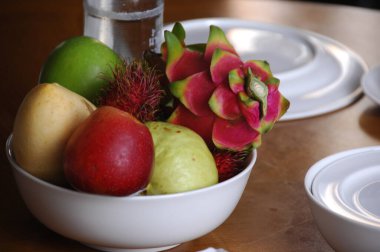 Meyvelerin yakın plan çekimi.