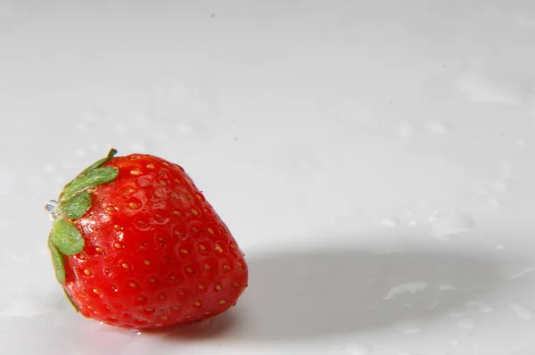 Nahaufnahme Von Erdbeeren — Stockfoto
