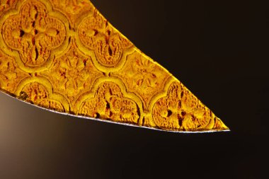 Frenleme cam dokusu yakın plan