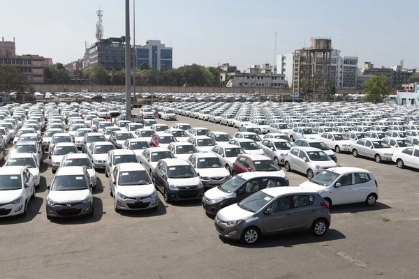 Cars at Harbor for Export