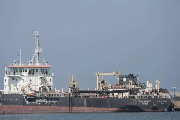 Heavy Cranes Harbor — Foto de Stock