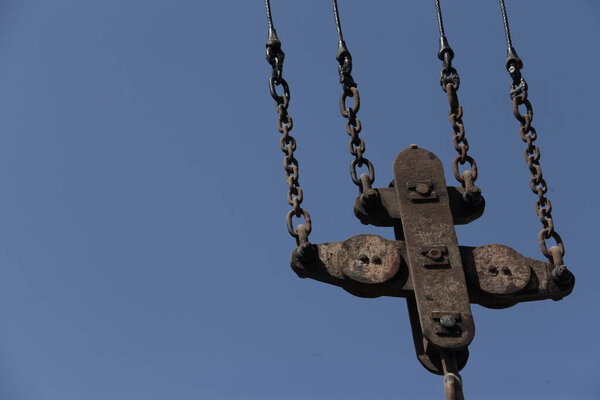 Heavy Cranes at Harbor