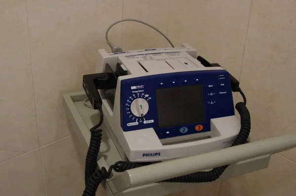 Yoğun Bakımda Ekg Monitörü — Stok fotoğraf