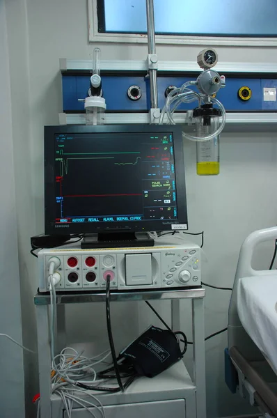 Monitor Ecg Uti — Fotografia de Stock