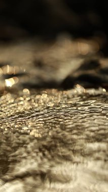 Soyut Su akışı dokusu yakın çekim