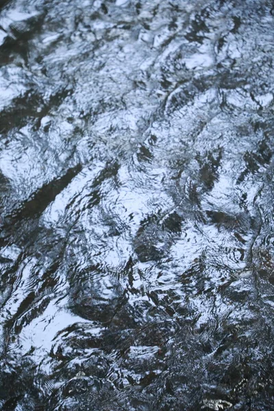Текстура Воды Лунном Свете — стоковое фото