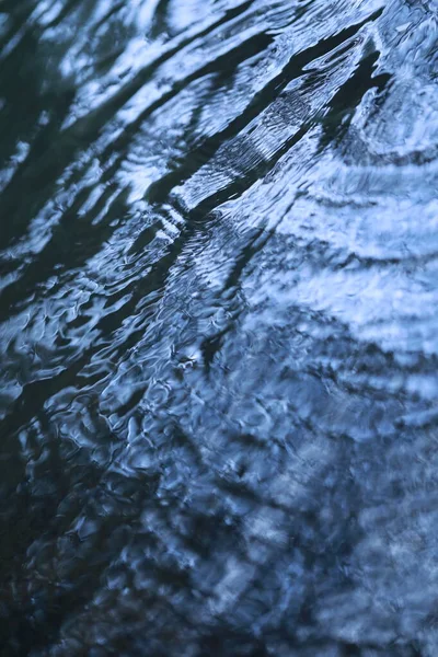 Vattenstruktur Månskenet — Stockfoto