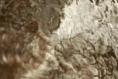 Soyut Su akışı dokusu yakın çekim