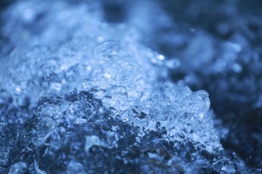 Ay ışığındaki su dokusu