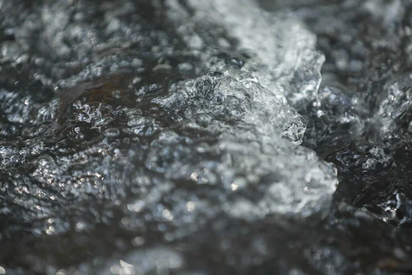 Primo Piano Una Spruzzata Acqua — Foto Stock