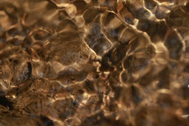 Soyut Su akışı dokusu yakın çekim