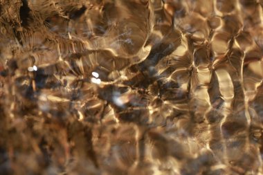 Soyut Su akışı dokusu yakın çekim