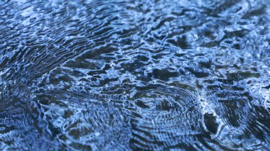 Ay ışığındaki su dokusu