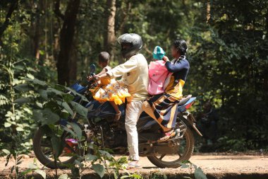 Indian Village People watching 2nd Aug 2022 Hyderabad India